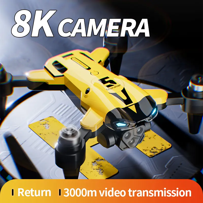 Drone camera - 8k triple camera