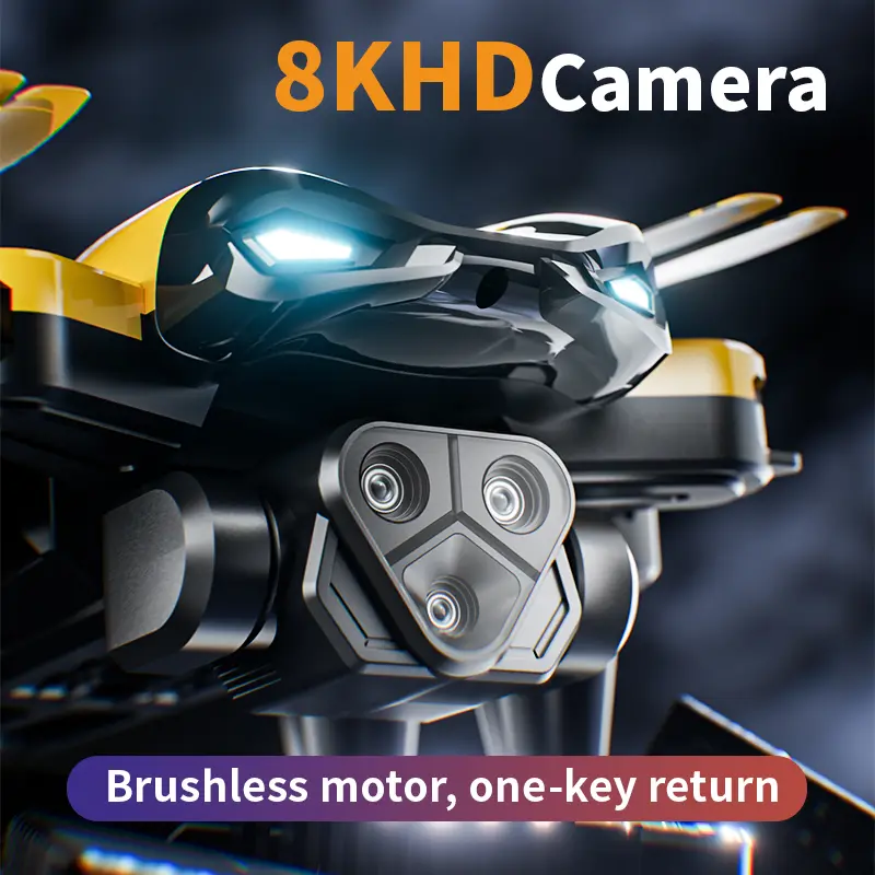 Drone camera - 8k triple camera